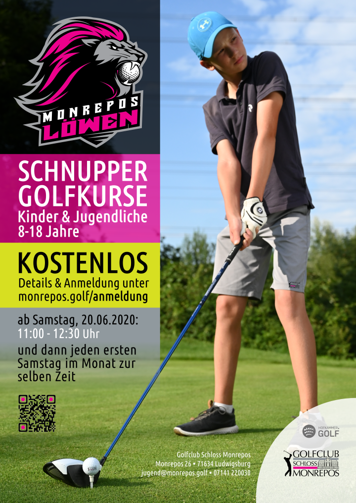 Schnuppergolf Jugend Golfclub Schloss Monrepos